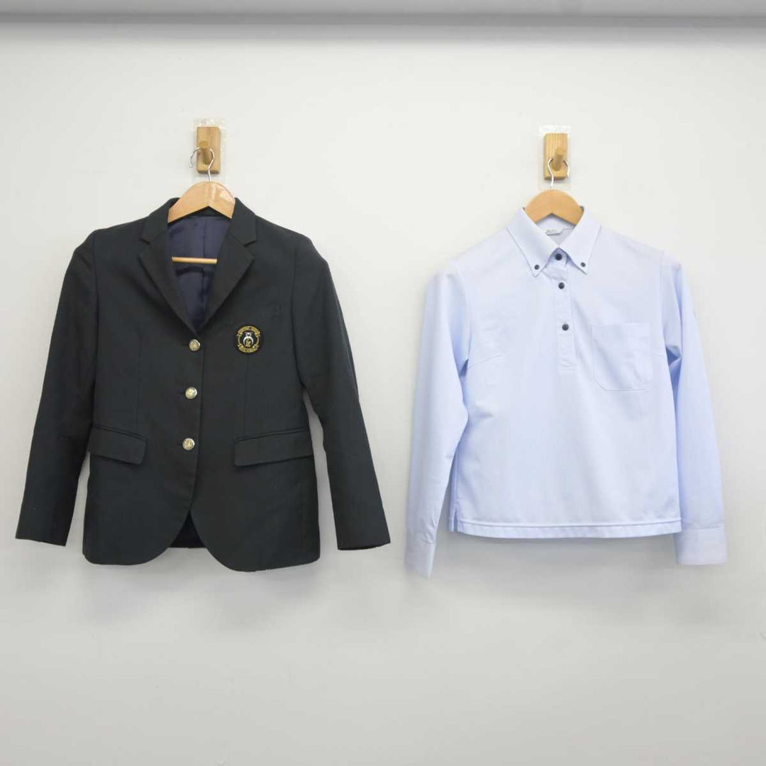 【中古】大分県 福徳学院高等学校 女子制服 4点 (ブレザー・シャツ・スカート) sf040851 | 中古制服通販パレイド