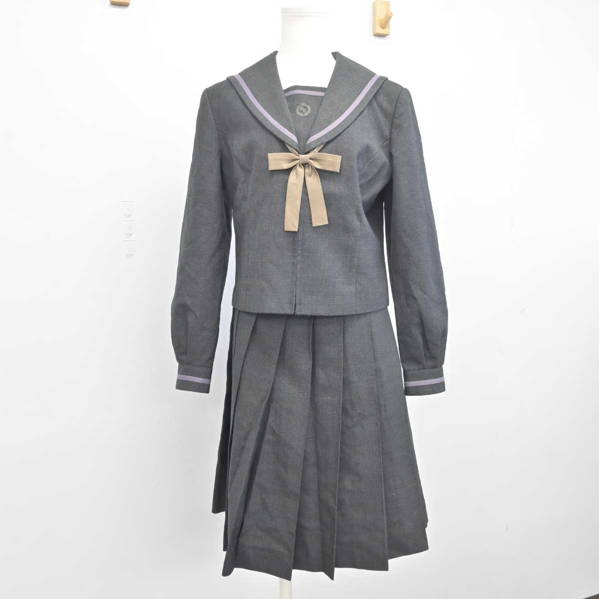 【中古】埼玉県 浦和麗明高等学校 女子制服 5点 (ブレザー・セーラー服・スカート) sf040864