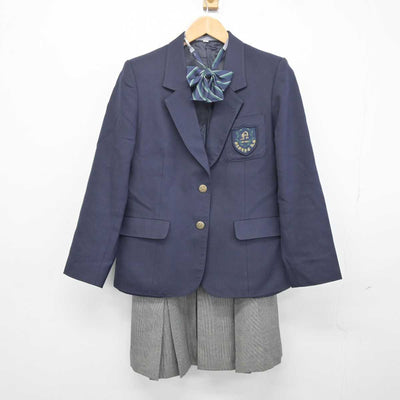 【中古】埼玉県 南陵高等学校 女子制服 4点 (ブレザー・ニット・スカート) sf040871