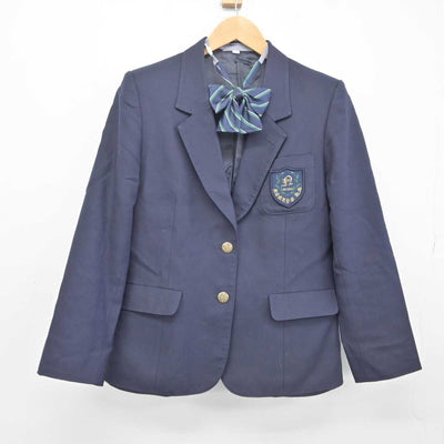 【中古】埼玉県 南陵高等学校 女子制服 4点 (ブレザー・ニット・スカート) sf040871