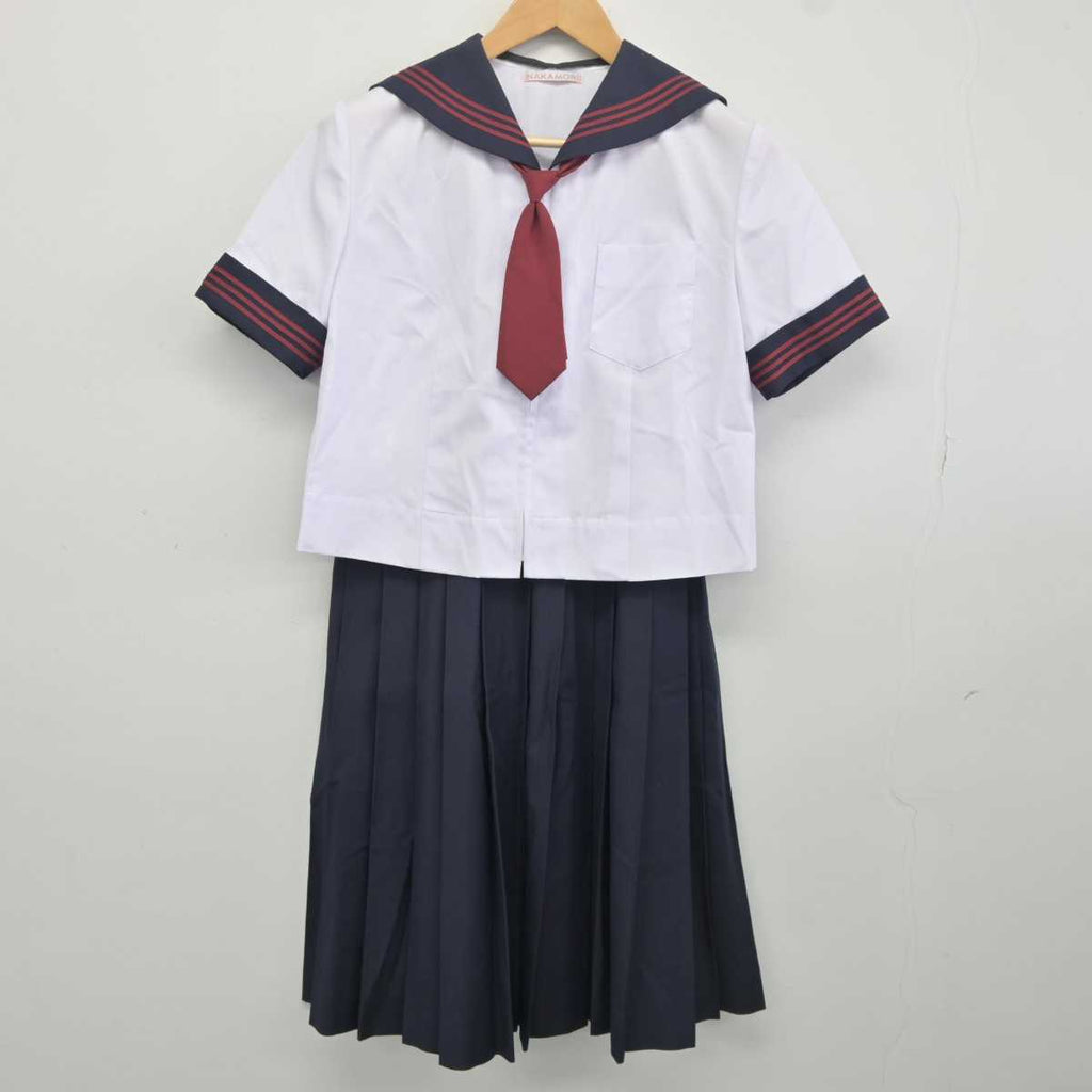 中古】茨城県 土浦第四中学校 女子制服 4点 (セーラー服・スカート) sf040874 | 中古制服通販パレイド