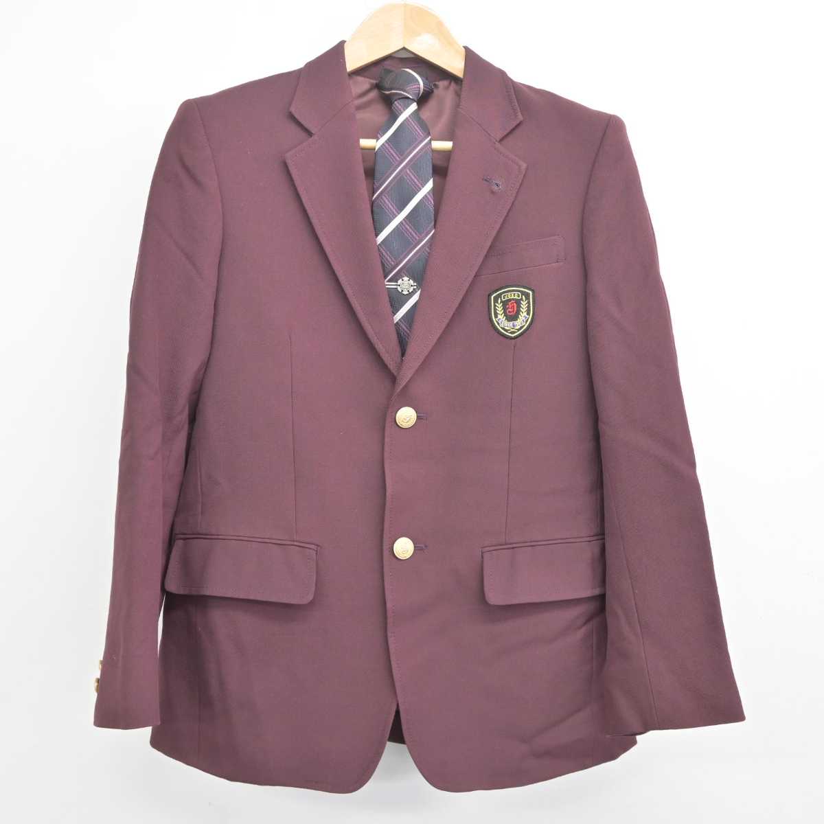 中古】茨城県 常総学院高等学校 男子制服 4点 (ブレザー・ズボン) sf040877 | 中古制服通販パレイド