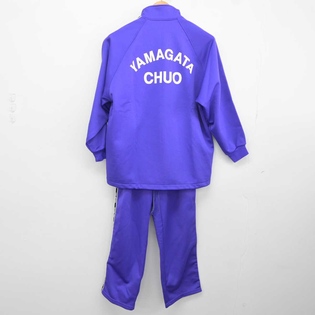 【中古】山形県 山形中央高等学校 女子制服 2点 (ジャージ 上・ジャージ 下) sf040880