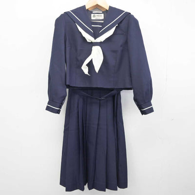 【中古】東京都 小岩第一中学校 女子制服 3点 (セーラー服・ジャンパースカート) sf040881