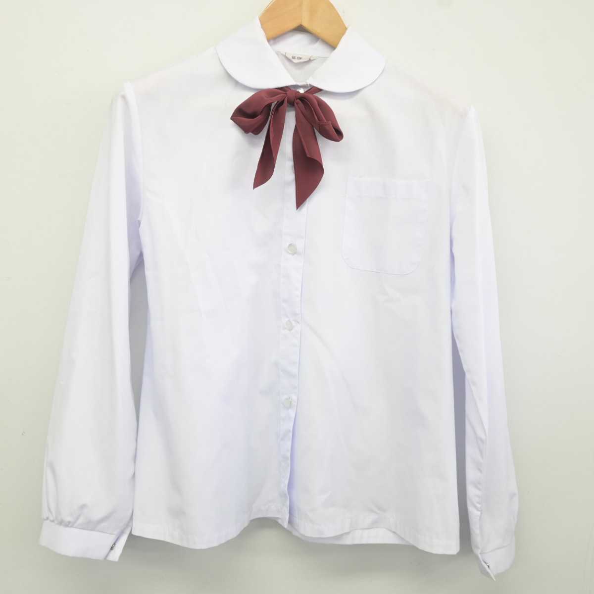 【中古】愛知県 椙山女学園中学校 女子制服 6点 (ブレザー・シャツ・ジャンパースカート) sf040888