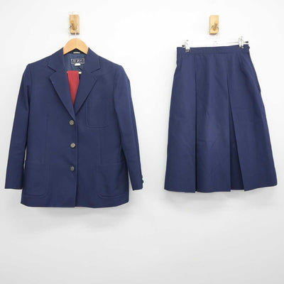 【中古】神奈川県 住吉中学校 女子制服 4点 (ブレザー・スカート) sf040892