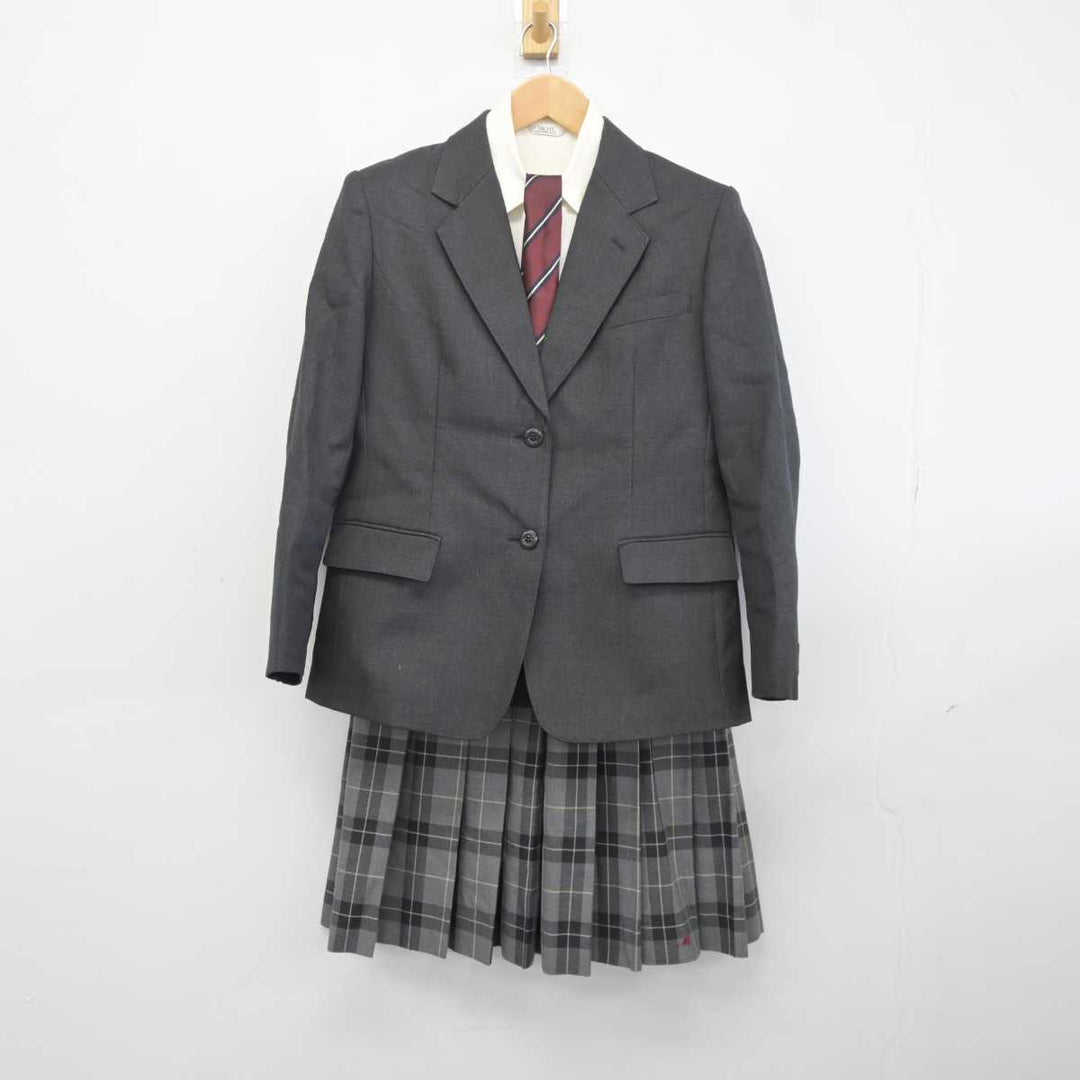 【中古】京都府 桃山高等学校 女子制服 4点 (ブレザー・シャツ・スカート) sf040911 | 中古制服通販パレイド