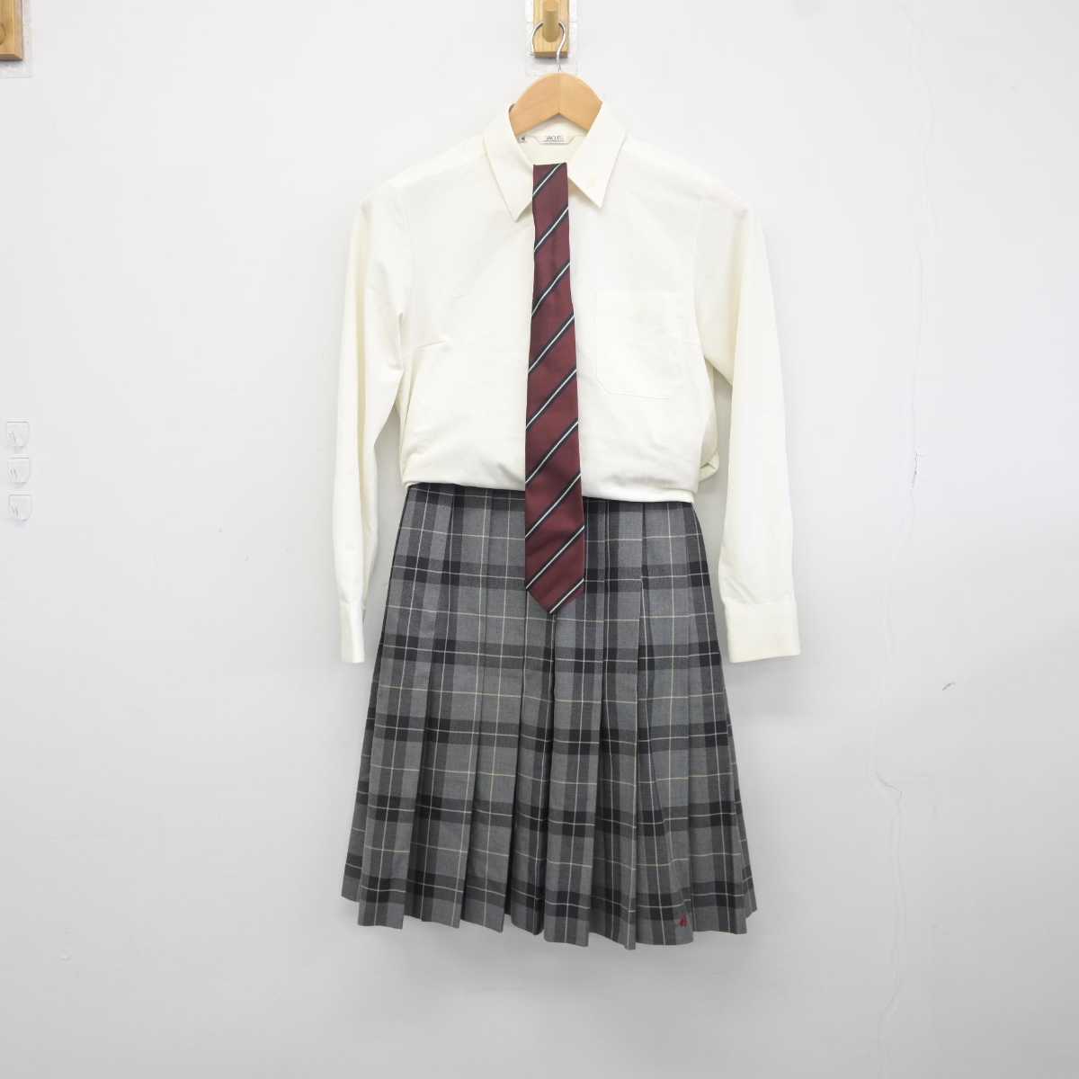 中古】京都府 桃山高等学校 女子制服 4点 (ブレザー・シャツ・スカート) sf040911 | 中古制服通販パレイド