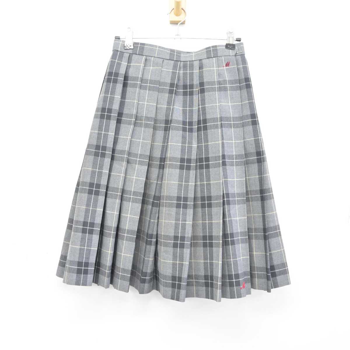 【中古】京都府 桃山高等学校 女子制服 3点 (シャツ・スカート) sf040915