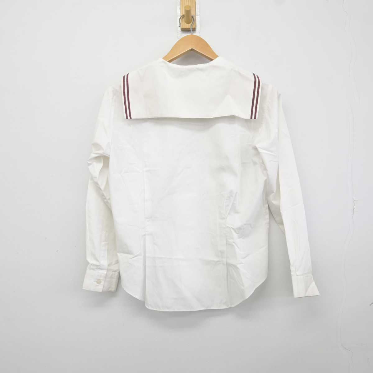 【中古】群馬県 共愛学園中学校 女子制服 2点 (セーラー服・セーラー服) sf040920