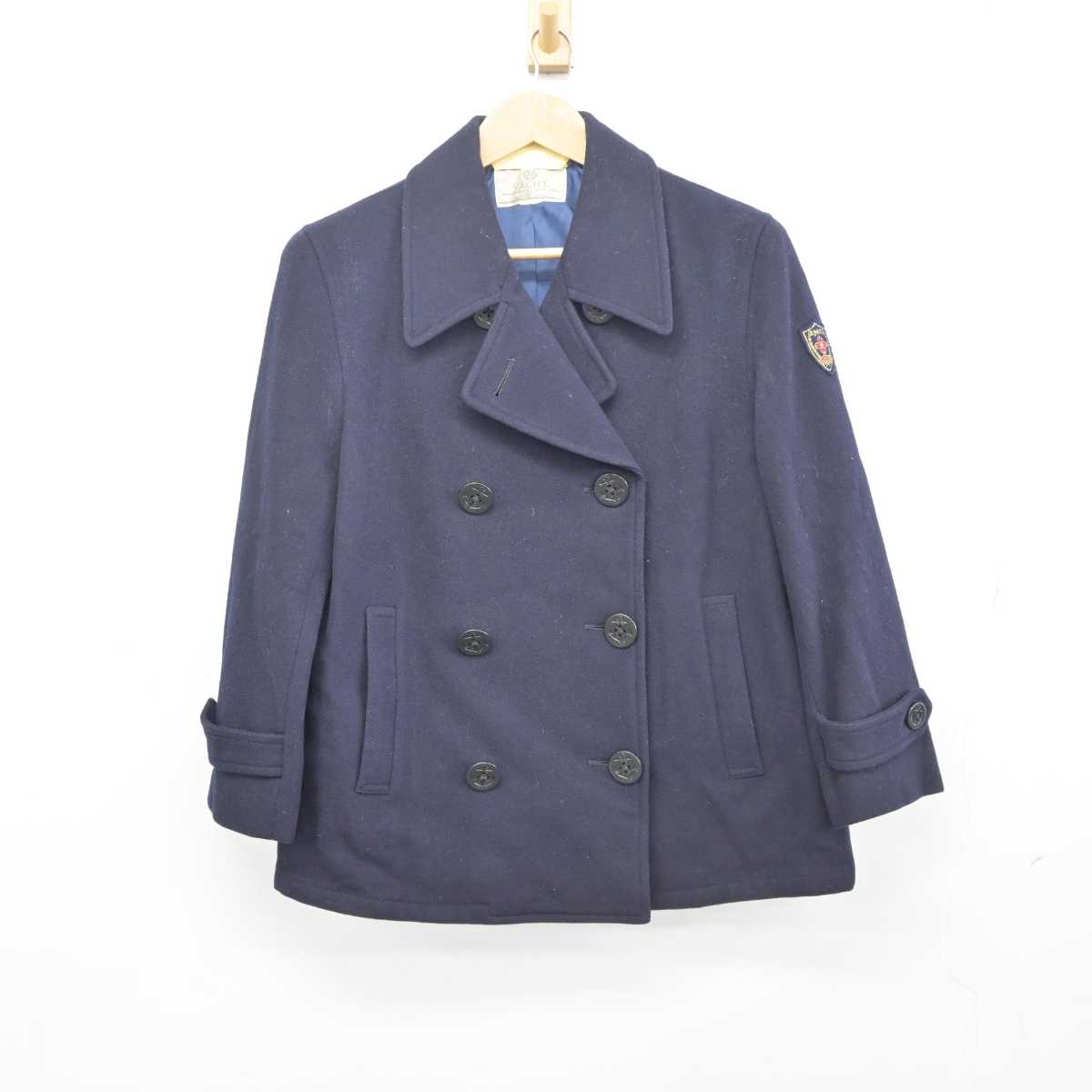 【中古】群馬県 共愛学園高等学校 女子制服 1点 (コート) sf040923