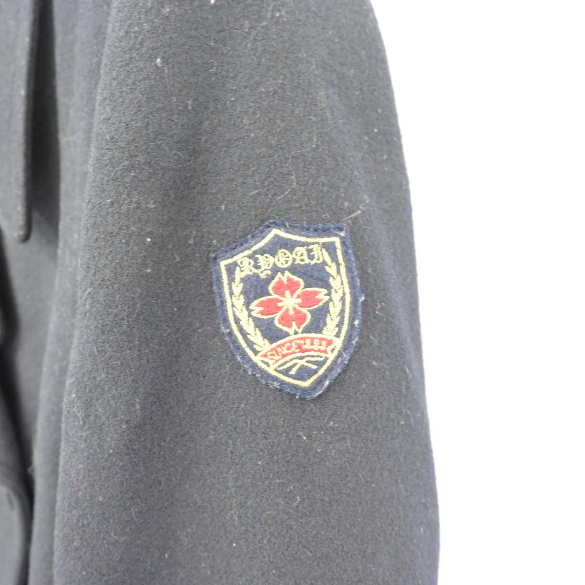 【中古】群馬県 共愛学園高等学校 女子制服 1点 (コート) sf040923