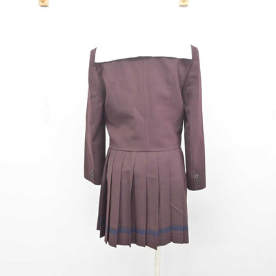 【中古】群馬県 共愛学園高等学校 女子制服 4点 (ブレザー・セーラー服・ベスト・スカート) sf040926