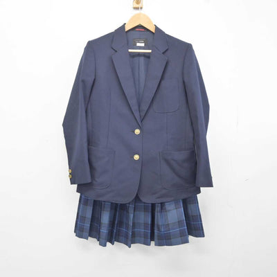 【中古】三重県 橋北中学校 女子制服 3点 (ブレザー・スカート・スカート) sf040935