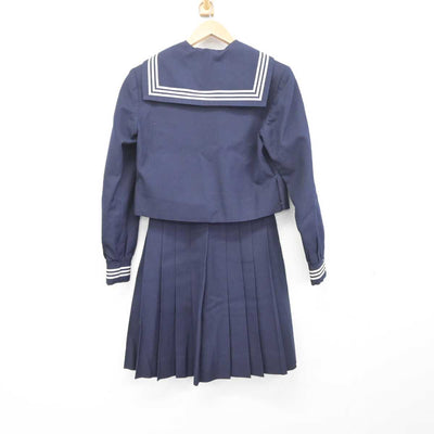 【中古】静岡県 静岡英和女学院高等学校 女子制服 3点 (セーラー服・スカート) sf040943