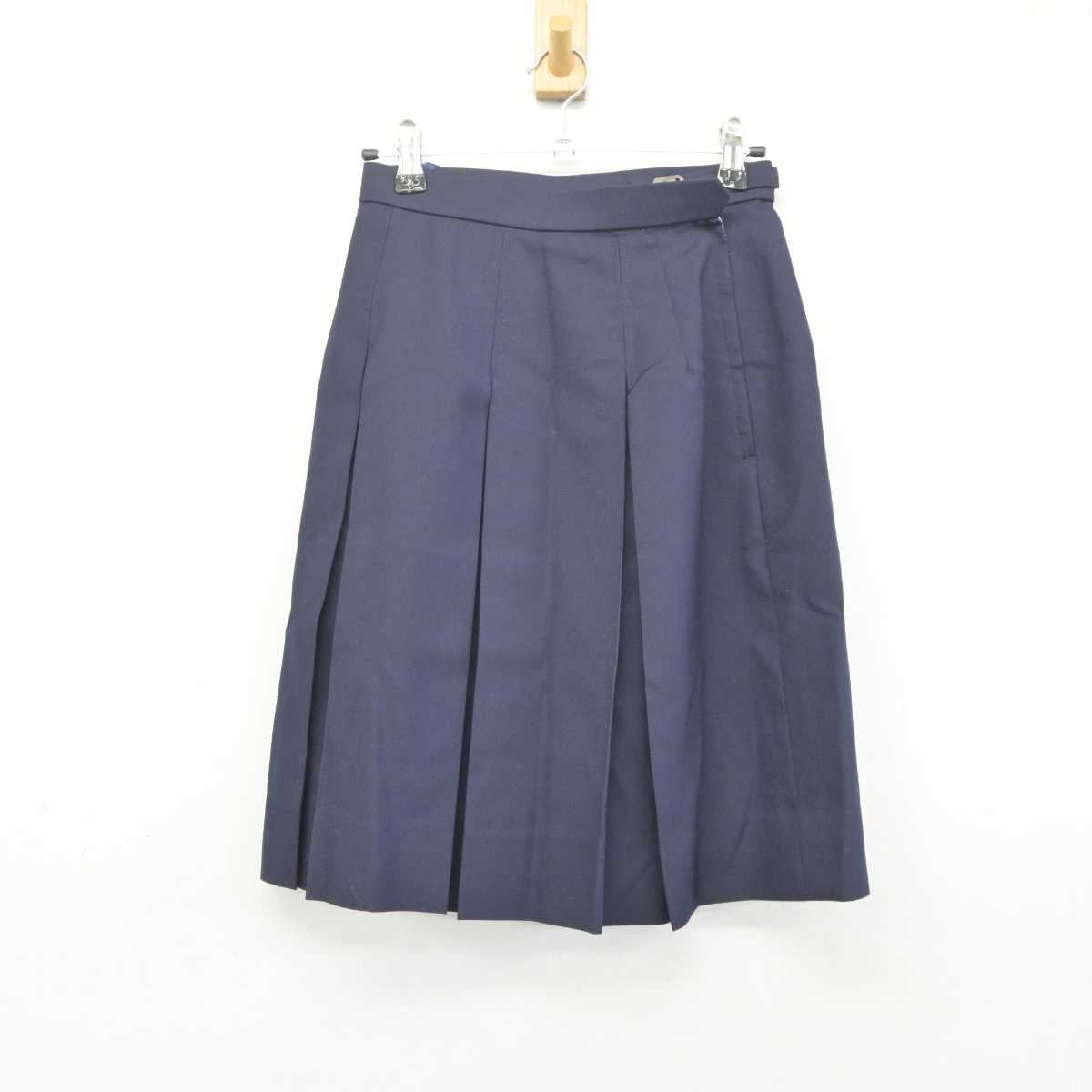 【中古】神奈川県 飯島中学校 女子制服 6点 (ブレザー・シャツ・ベスト・スカート) sf040946