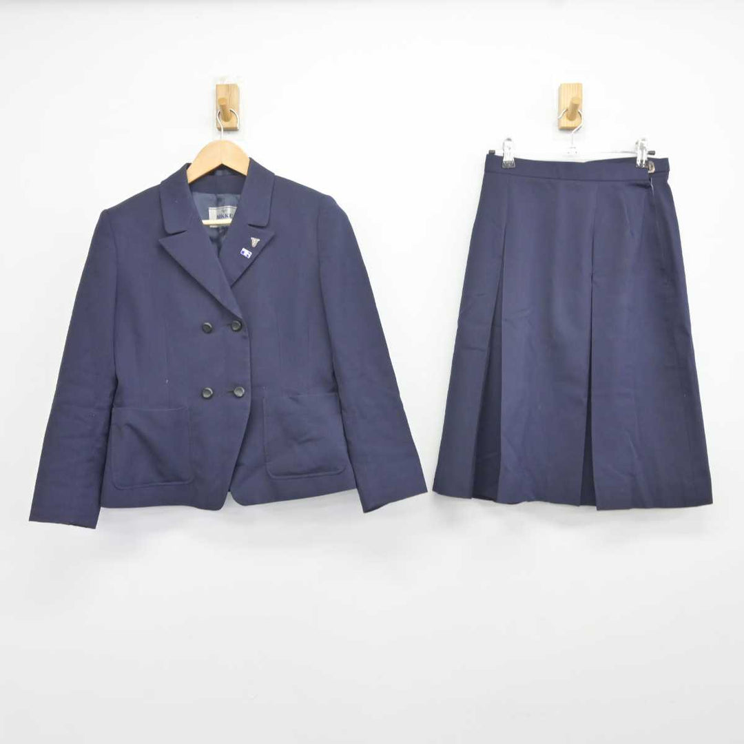 【中古】千葉県 千葉商業高等学校 女子制服 5点 (ブレザー・ベスト・スカート) sf040948 | 中古制服通販パレイド