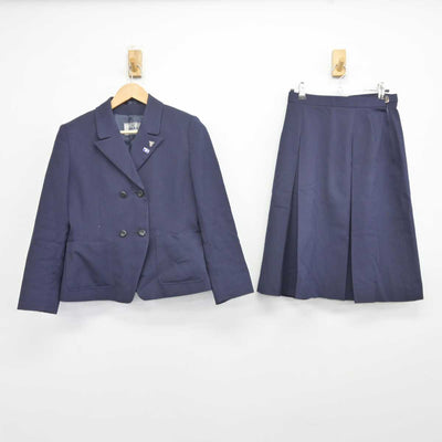 【中古】千葉県 千葉商業高等学校 女子制服 5点 (ブレザー・ベスト・スカート) sf040948