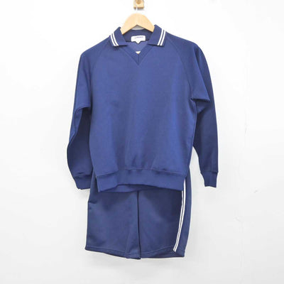 【中古】愛知県 葉栗中学校 女子制服 2点 (ジャージ 上・体操服 下) sf040950