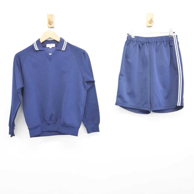 【中古】愛知県 葉栗中学校 女子制服 2点 (ジャージ 上・体操服 下) sf040950