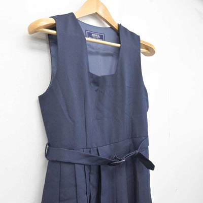 【中古】茨城県 美浦中学校 女子制服 1点 (ジャンパースカート) sf040984