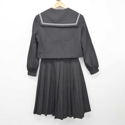 【中古】愛媛県 今治西高等学校 女子制服 2点 (セーラー服・スカート) sf040993