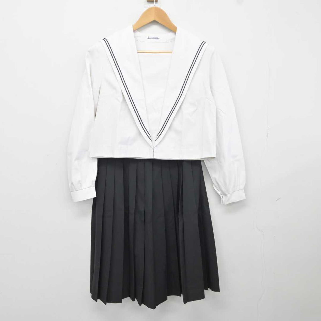 中古】愛媛県 今治西高等学校 女子制服 3点 (セーラー服・スカート) sf040994 | 中古制服通販パレイド