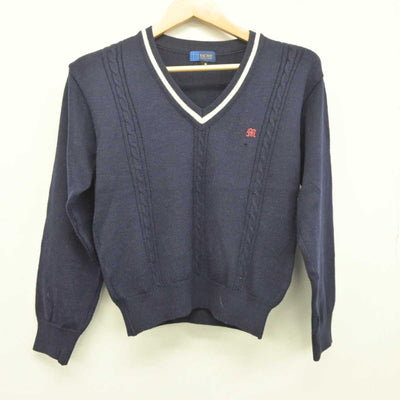 【中古】愛媛県 今治明徳中学校 女子制服 1点 (ニット) sf040996