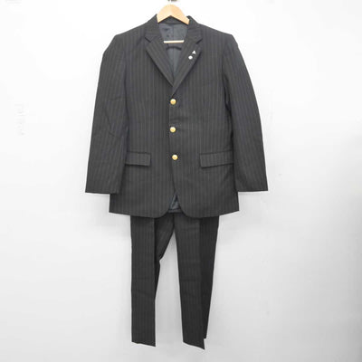 【中古】熊本県 鎮西高等学校 男子制服 3点 (ブレザー・ズボン) sf040997