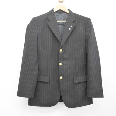 【中古】熊本県 鎮西高等学校 男子制服 3点 (ブレザー・ズボン) sf040997