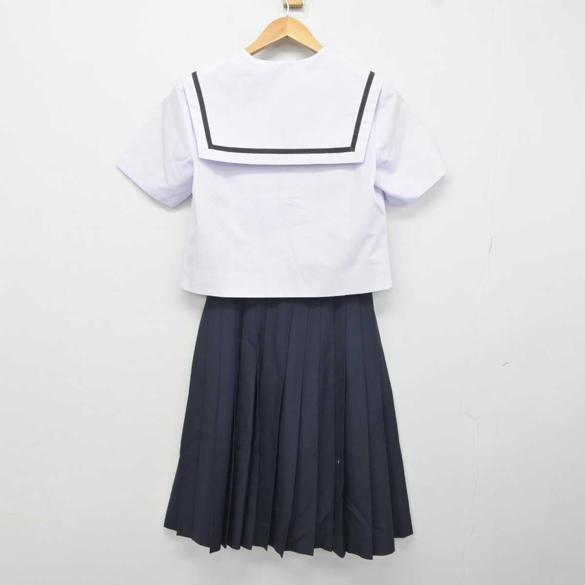 【中古】愛知県 豊明市立栄中学校 女子制服 2点 (セーラー服・スカート) sf041003