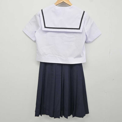 【中古】愛知県 豊明市立栄中学校 女子制服 2点 (セーラー服・スカート) sf041004