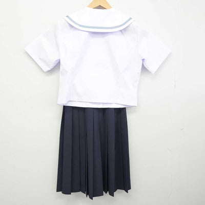 【中古】福井県 粟野中学校 女子制服 4点 (セーラー服・スカート) sf041013