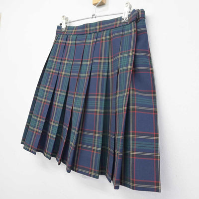 【中古】神奈川県 関東学院六浦高等学校 女子制服 1点 (スカート) sf041029