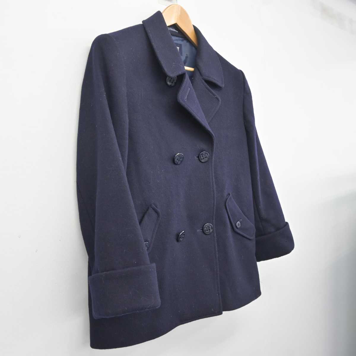 【中古】神奈川県 関東学院高等学校 女子制服 1点 (コート) sf041032