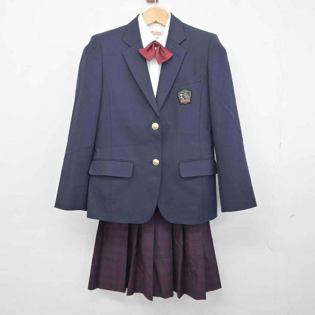 値下げ！！高校制服 中古制服】東京都 都立向丘高校 女子制服 8点（ブレザー