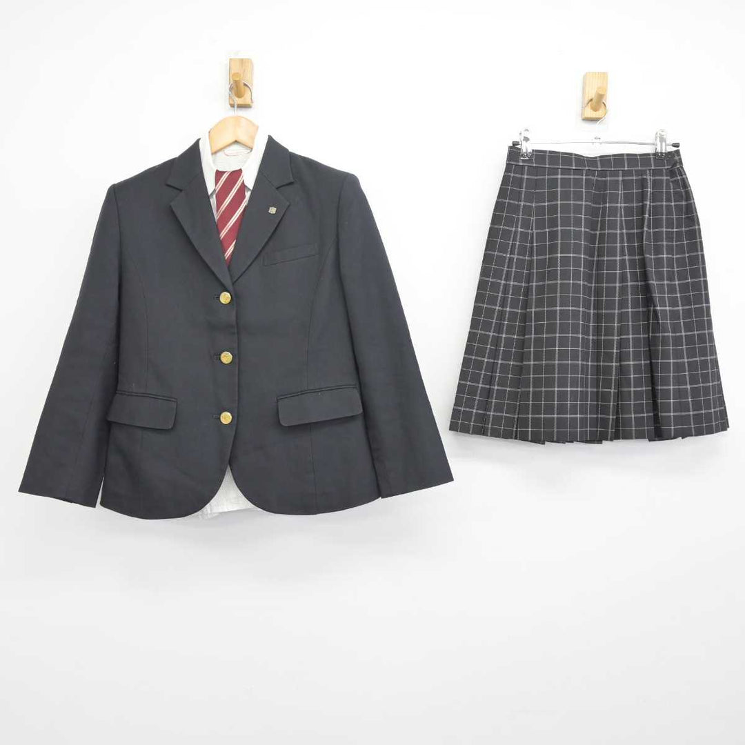 【中古】栃木県 小山城南高等学校 女子制服 5点 (ブレザー・シャツ・スカート) sf041046 | 中古制服通販パレイド