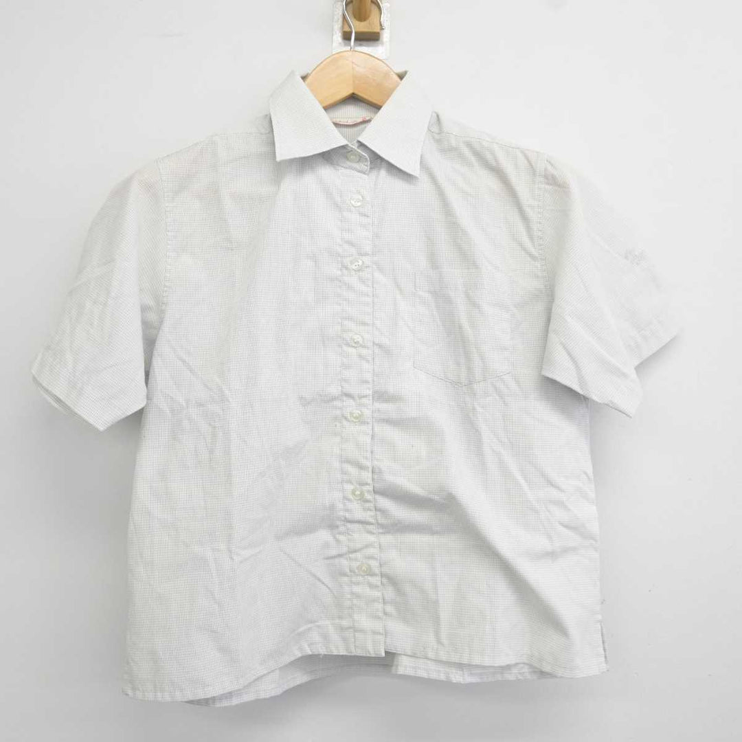 中古】栃木県 小山城南高等学校 女子制服 2点 (シャツ・スカート 中古】栃木県 小山城南高等学校 女子制服 2点 (シャツ・スカート