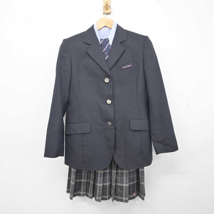 中古】栃木県 上三川高等学校 女子制服 4点 (ブレザー・シャツ・スカート) sf041051 | 中古制服通販パレイド