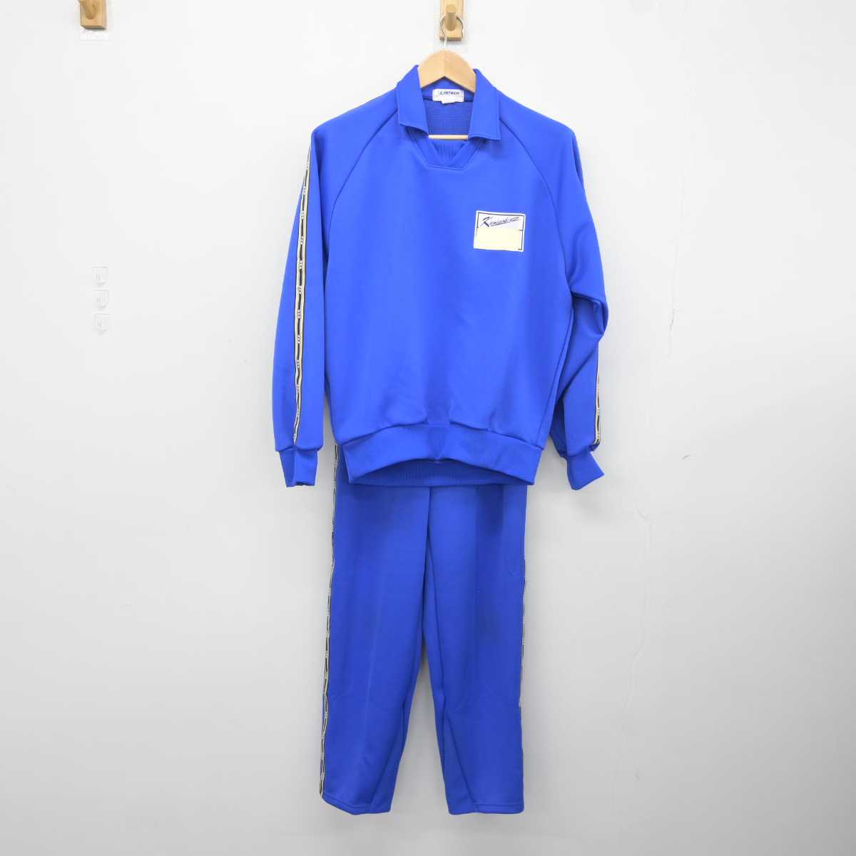 【中古】埼玉県 上青木中学校 女子制服 2点 (ジャージ 上・ジャージ 下) sf041056