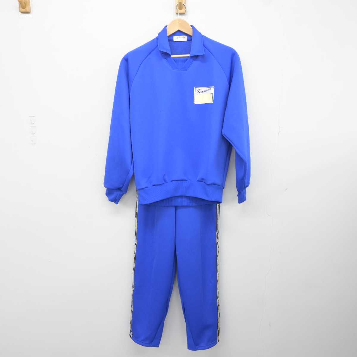 【中古】埼玉県 上青木中学校 女子制服 2点 (ジャージ 上・ジャージ 下) sf041058