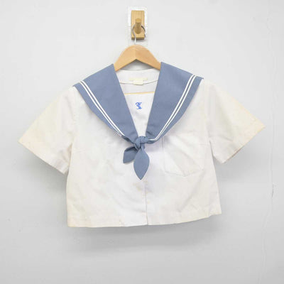 【中古】大分県 大分鶴崎高等学校 女子制服 2点 (セーラー服・スカート) sf041069