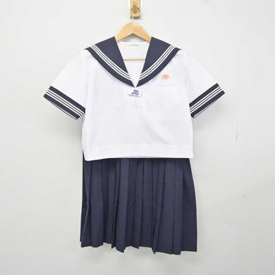 【中古】茨城県 総和南中学校 女子制服 2点 (セーラー服・スカート) sf041071