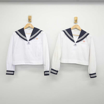 【中古】茨城県 総和南中学校 女子制服 2点 (セーラー服・セーラー服) sf041072