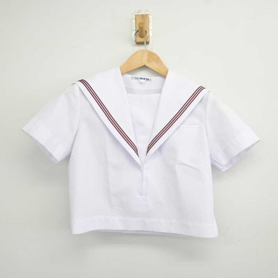 【中古】福岡県 直方第一中学校 女子制服 2点 (セーラー服) sf041081