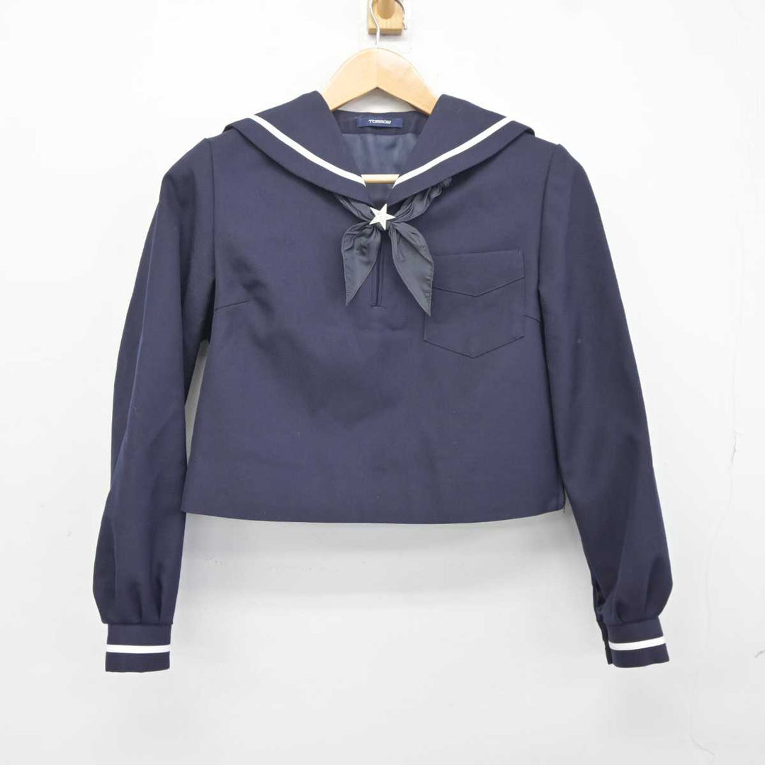 中古】北海道 北星学園女子中学高等学校 女子制服 3点 (セーラー服・スカート) sf041086 | 中古制服通販パレイド