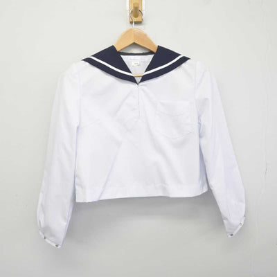 【中古】北海道 北星学園女子中学高等学校 女子制服 2点 (セーラー服・スカート) sf041087