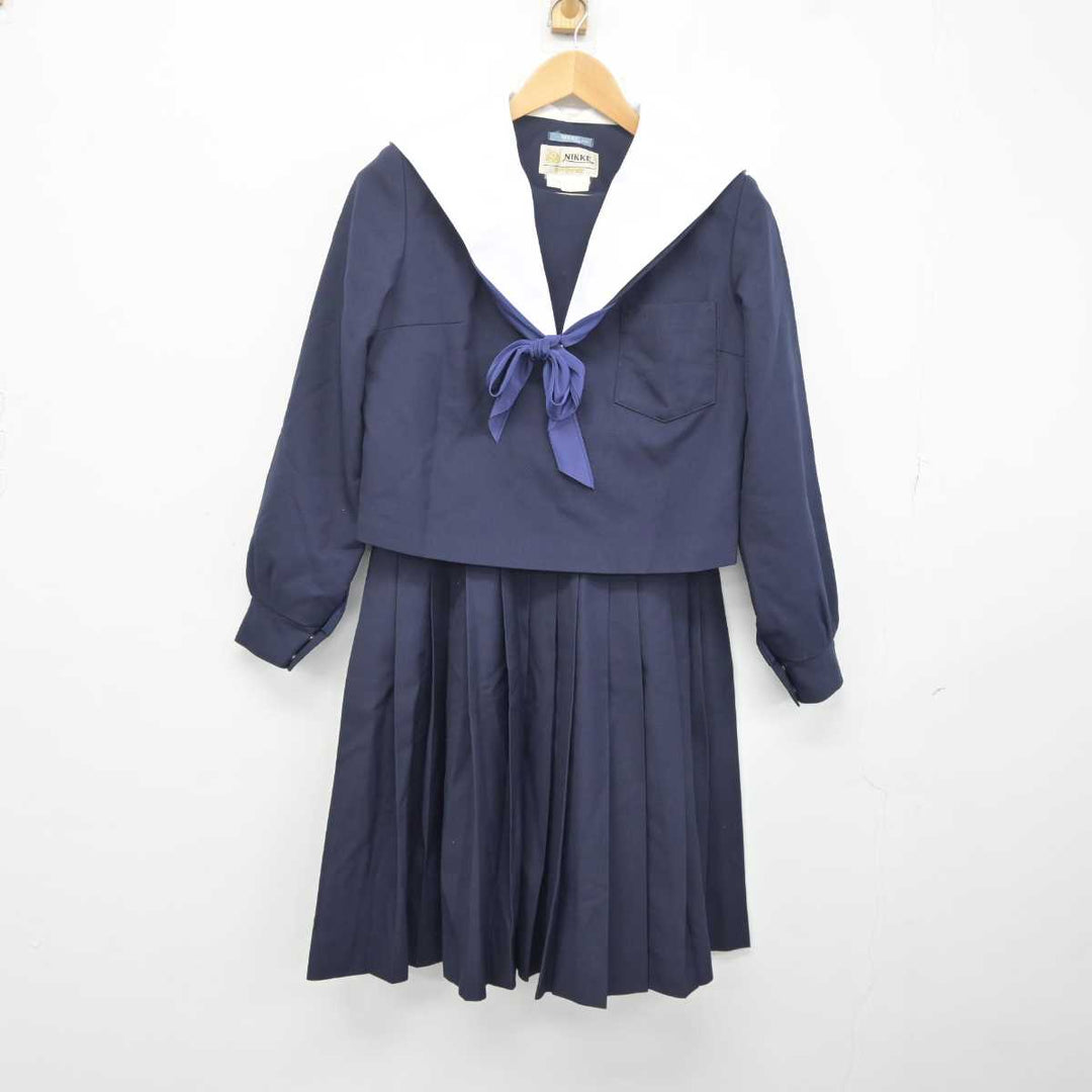 【中古】愛知県 刈谷市朝日中学校 女子制服 3点 (セーラー服) sf041094 | 中古制服通販パレイド