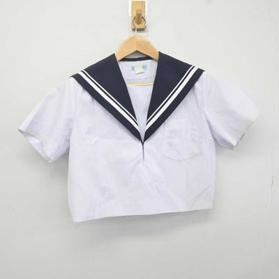 【中古】愛知県 刈谷市朝日中学校 女子制服 2点 (セーラー服・スカート) sf041095