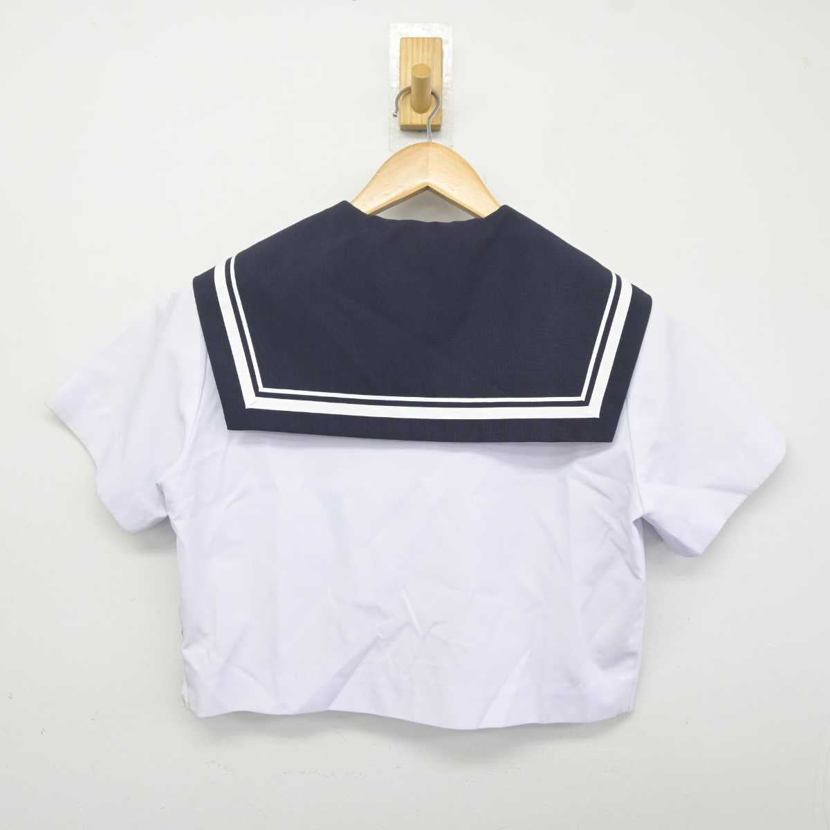 【中古】愛知県 刈谷市朝日中学校 女子制服 2点 (セーラー服・スカート) sf041095